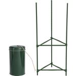 Stabiles Rankhilfeset mit Pflanzenstütze inkl. Juteschnur im Metallspender, f...