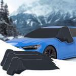 set of 3 car window covers with side window protection, magnetic attachment, ...