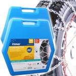 Lot 2x Chaînes à Neige Super Gripp 4x4 - Montage Rapide et Facile - Acier Tre...