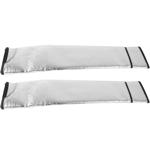 set of 2 windshield covers with flaps, 200 x 70 cm, foldable