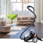 Aspirateur cyclonique sans sac 700W - Puissant & silencieux, filtre HEPA-13 p...