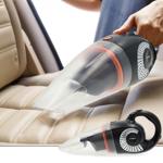 Powerful wet & dry handheld vacuum cleaner, 90 watts, 7 kPa, Li-ion battery -...
