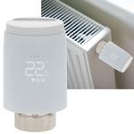 Smartes Zigbee 3.0 Heizkörperthermostat: Sprach- & App-Steuerung, elegante LE...