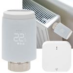 Energieeffizientes Heizkörperthermostat, weiss, LED Display - smart mit APP u...