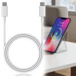 USB-C Ladekabel, weiss, 1,5 m: Schnellladen für Handy, Tablet & Laptop, Robus...