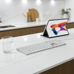 Elegant wireless keyboard - CH Edition aluminum: Wireless Bluetooth Switzerla...