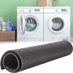 Rubber anti-vibration mat, 60 x 0.6 x 60 cm, sound insulation panel made of s...