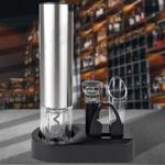 Hochwertiger Korkenzieher elektrisch mit Akku – Profi-Weinflaschenöffner-Set ...