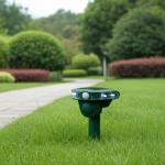 Répulsif Solaire Ultrasons Animaux Sauvages & Domestiques-Détecteur Mouvement...