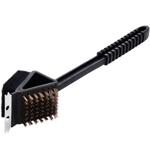 3in1 Grilbürste mit Schaber und Schwamm