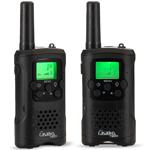set of 2 PMR radios with VOX & flashlight, 10km range