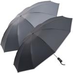 Foldable umbrella with LED flashlight in a 2-piece set, Ø105 cm - Perfect all...