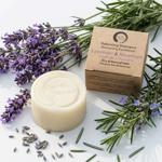 Festes Bio Shampoo - Arganöl, Lavendel, Rosmarin - Palmölfrei, Vegan, Handgef...