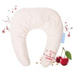 Bequemes Bio-Kirschkern-Nackenkissen - Natürliches Wärme- & Kältekissen für N...