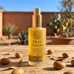100% organic argan oil, 50 ml – pure cold-pressed hair & face oil from Morocc...