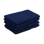 Gants de toilette 16 x 21 cm, 100% coton luxueux, lot de 4 gants de toilette ...