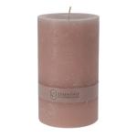 Candela a colonna rosé, Ø 9 x altezza 15 cm