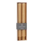 Set di 2 candele a bastoncino per portacandele, candele nobili, ocra, 3 x 25 ...