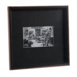 Cornice, nero-marrone, 27 x 27 cm