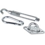 Shade Sail Mounting Kit, 6-piece, Sunshade Tensioning Set