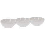 Snack-Schalen-Set 3-teilig - Edle Porzellan Apéro-Schalen für Nüsse, Chips & ...