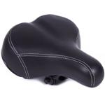 Sella da bici in plastica (pelle PVC), sella da bici con cuscinetto in gel, n...