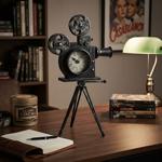 Film camera grandfather clock retro design – decorative clock for movie fans ...