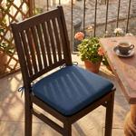 Cuscino per sedia 46x48 cm blu cobalto – Comodi cuscini per sedie da pranzo e...