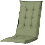 Gartenstuhlkissen Hochlehner - Weiche, komfortable Polsterung, grün, 123x50cm...