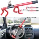 Universal steering wheel lock for car theft protection – incl. lock
