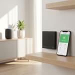 WLAN alarm system with radio connection, app, voice control