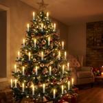 4er-Set LED-Lichterkette - 10 warmweisse Kerzen, Timer & Batteriebetrieb - 13...